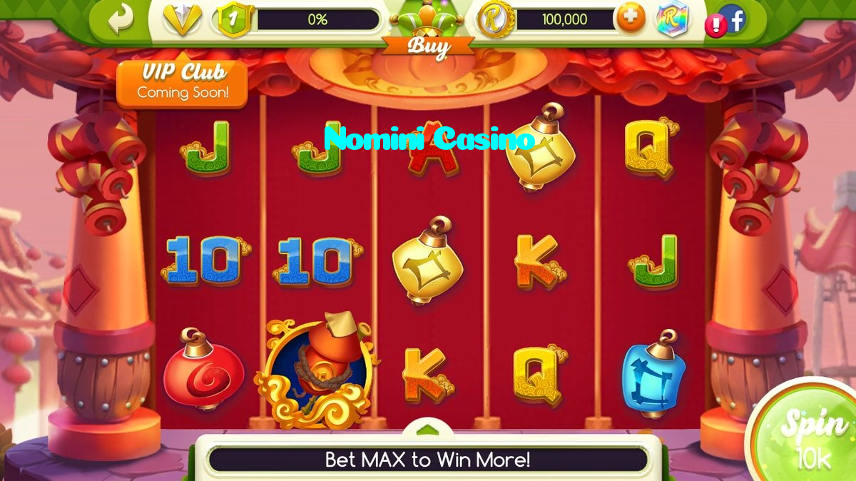 available types of Nomini Casino bet including pre-match live express and system bets