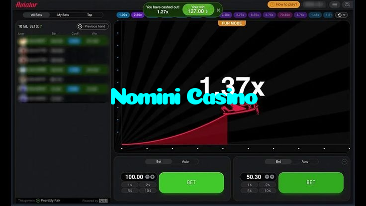 making first deposit on Nomini Casino website using local payment methods in Pakistan